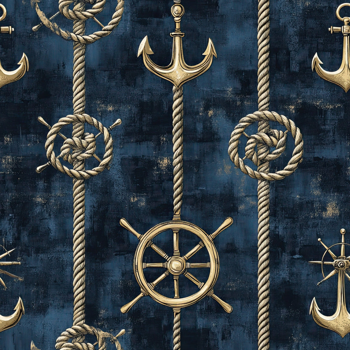 Gilded Depths Pattern 13 Fleece Fabric