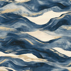 Gilded Depths Pattern 16 Fleece Fabric
