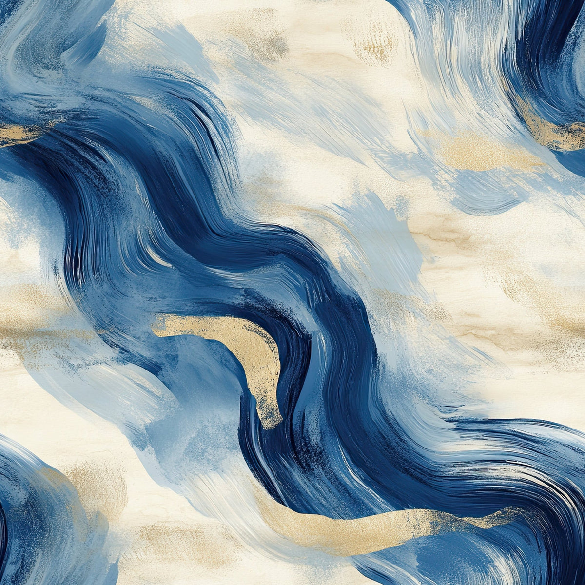 Gilded Depths Pattern 17 Fleece Fabric