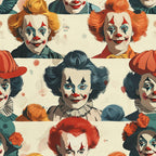 Big Top Jesters Pattern 9 Fleece Fabric