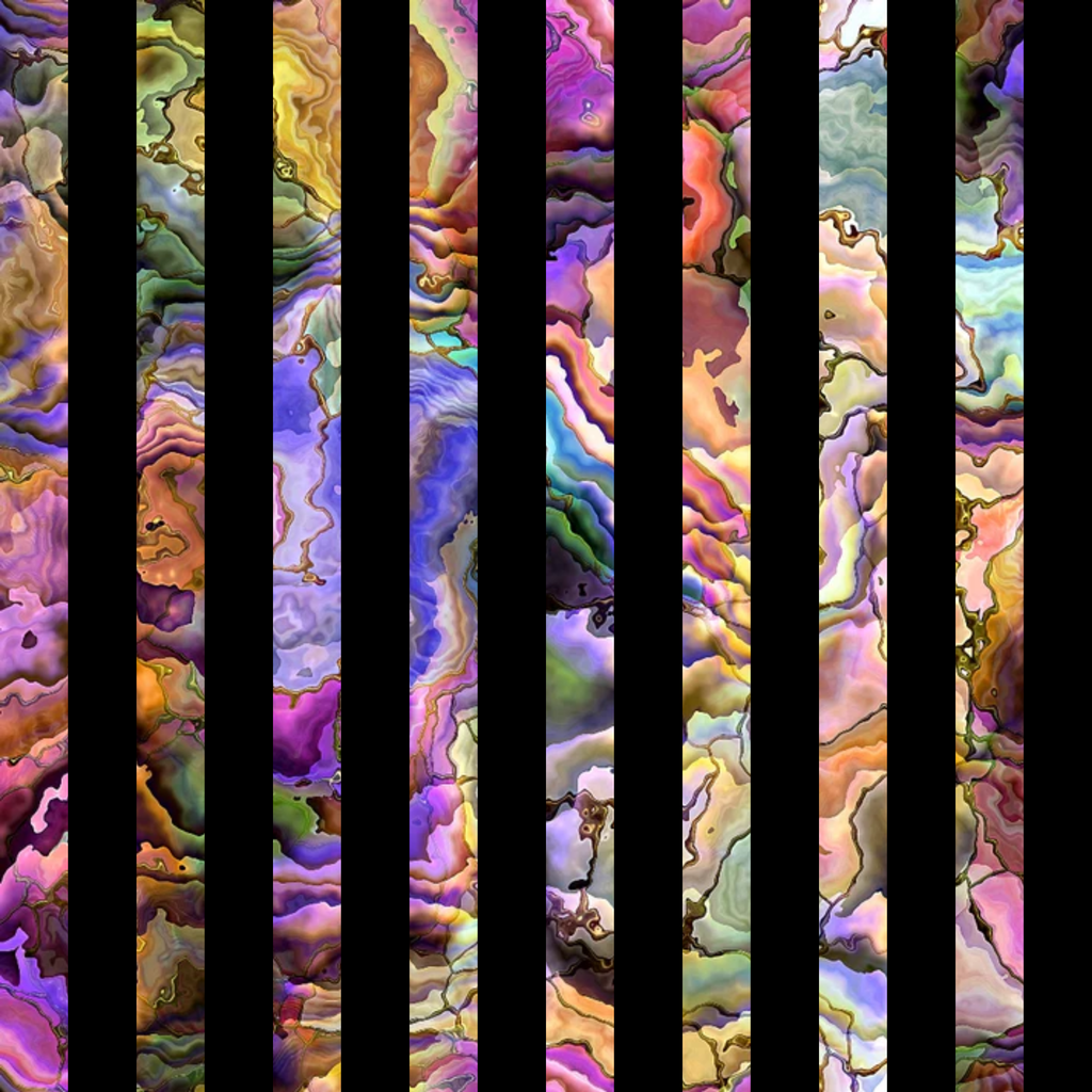 Marbled Opal Pattern 32 Fleece Fabric