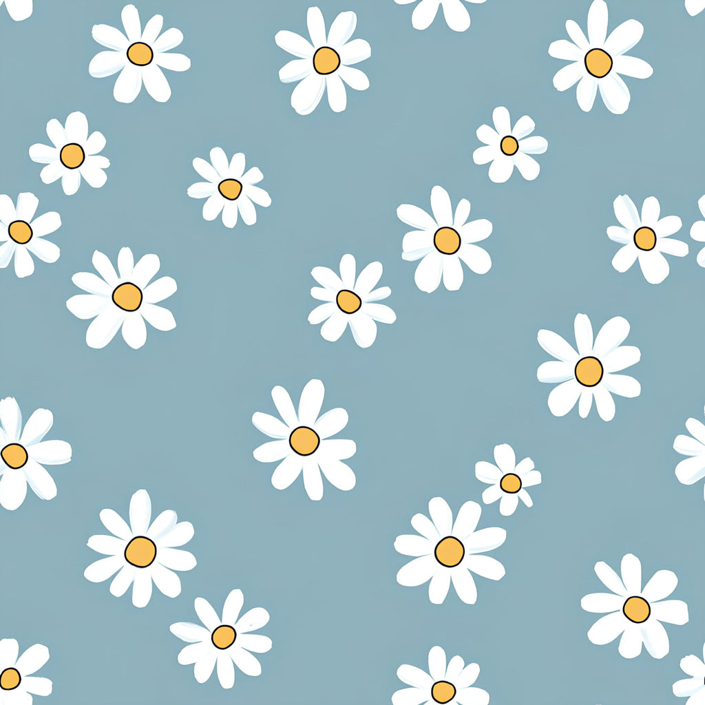 Mint Meadow Pattern 8 Fleece Fabric