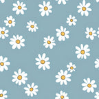 Mint Meadow Pattern 8 Fleece Fabric