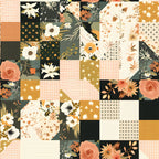 Prairie Blooms Pattern 11 Fleece Fabric