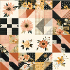 Prairie Blooms Pattern 5 Fleece Fabric