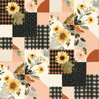 Prairie Blooms Pattern 8 Fleece Fabric