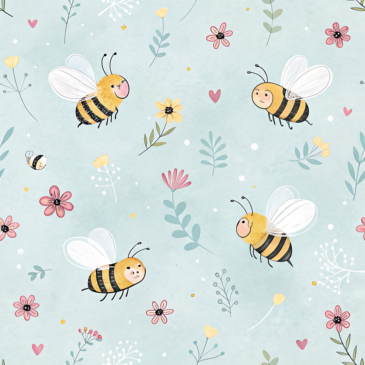 Honeycomb Harvest Pattern 10 Fleece Fabric