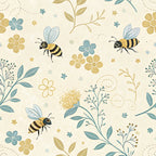 Honeycomb Harvest Pattern 18 Fleece Fabric