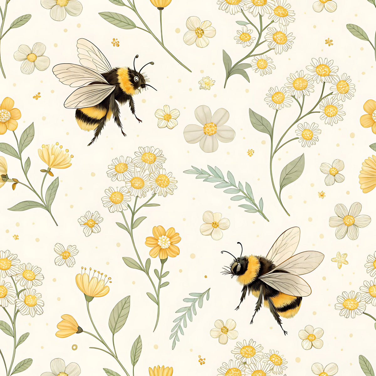 Honeycomb Harvest Pattern 20 Fleece Fabric