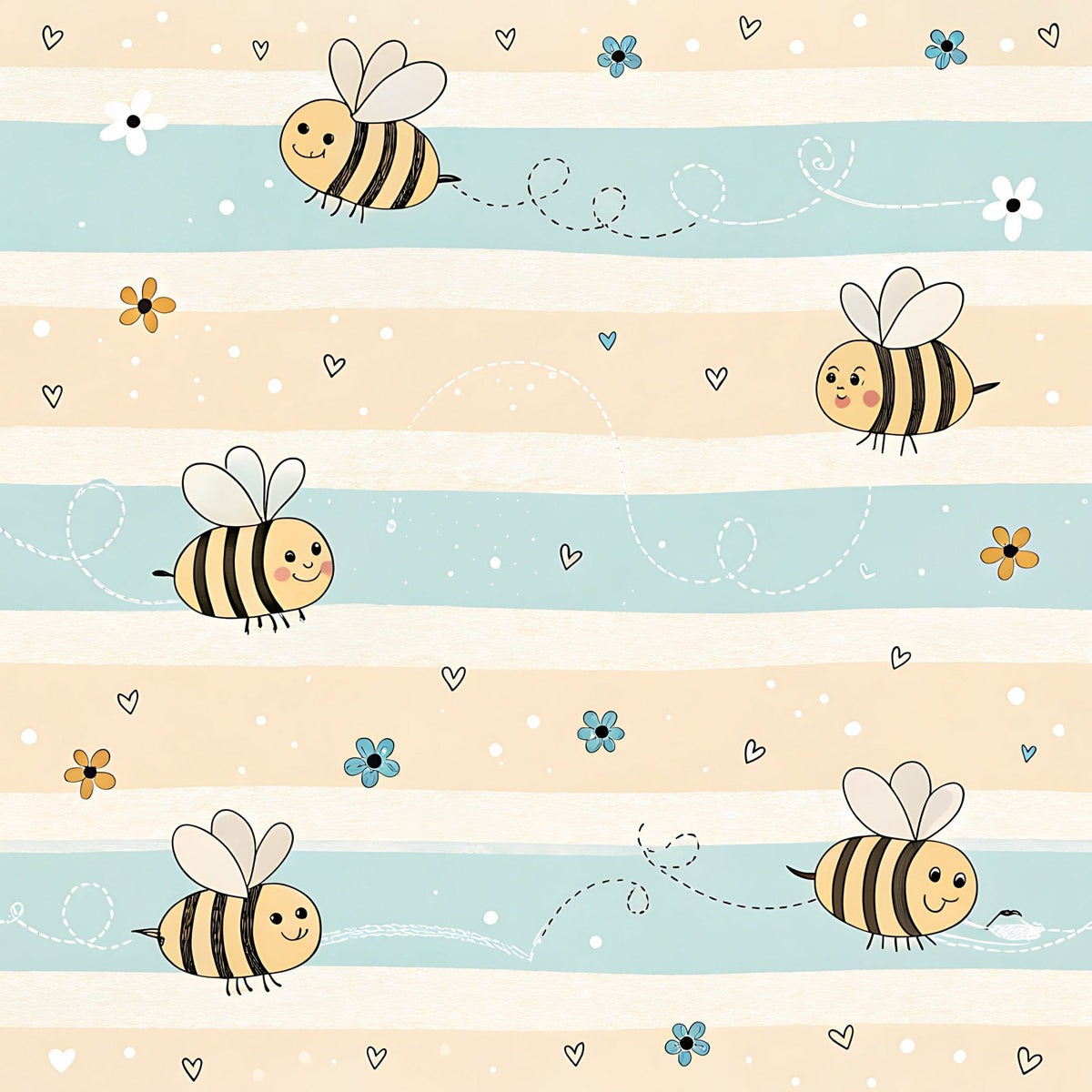 Honeycomb Harvest Pattern 6 Fleece Fabric