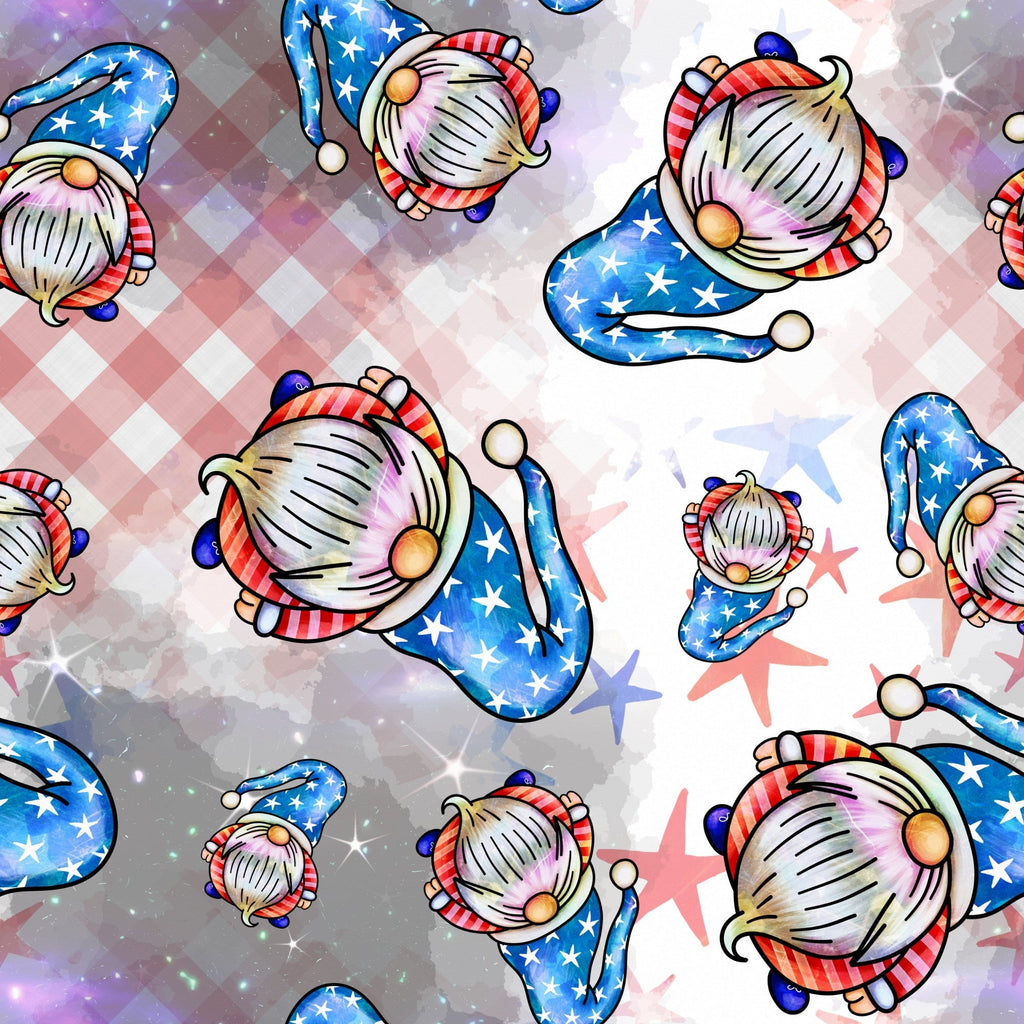 Star Spangled Sprites Pattern 1 Fleece Fabric