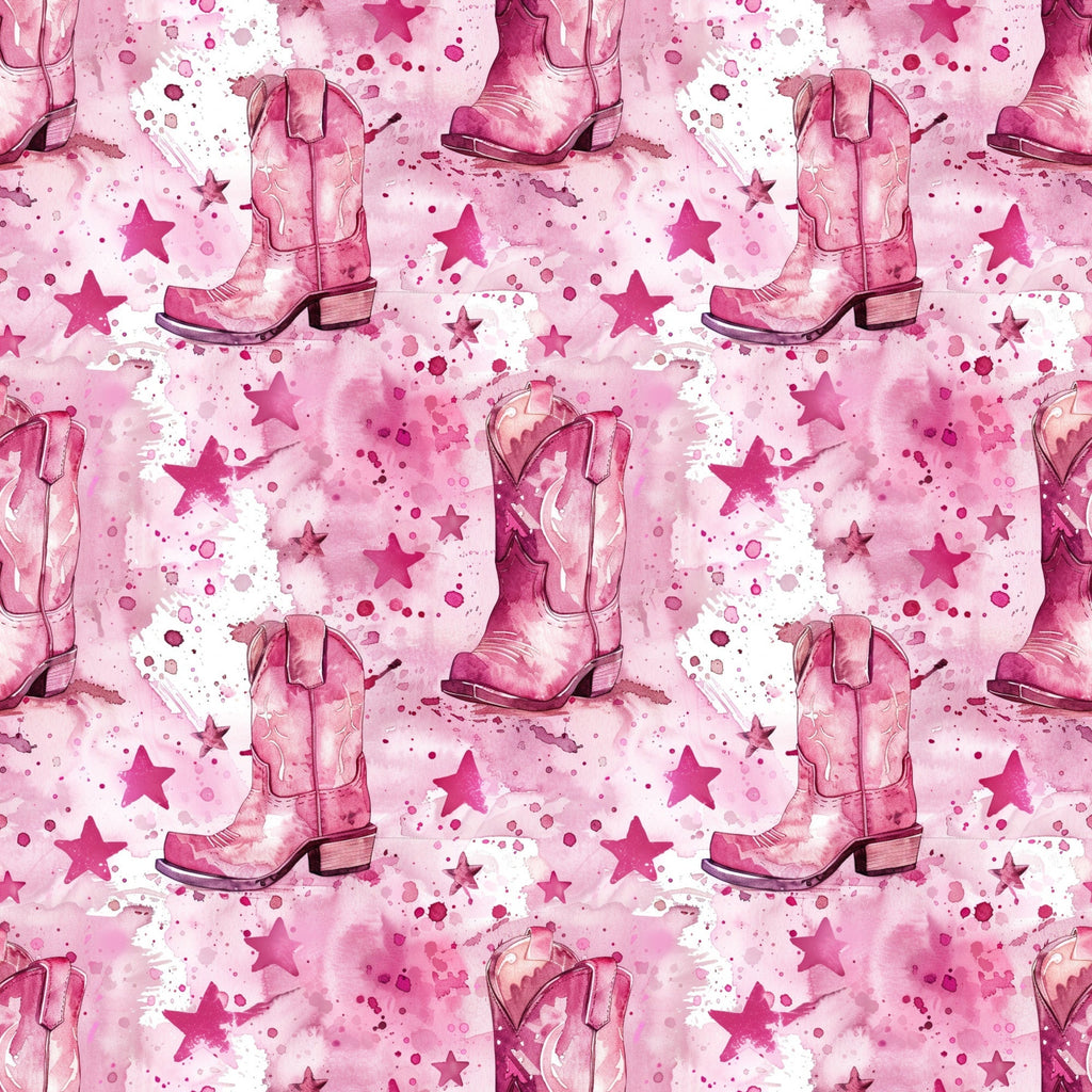 Rodeo Rose Pattern 1 Fleece Fabric