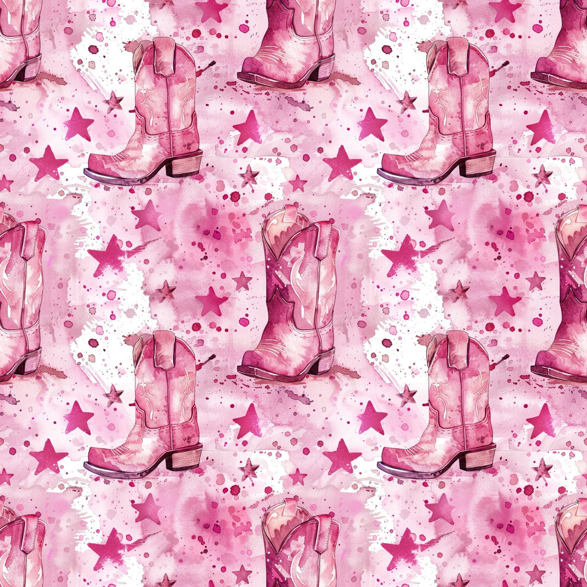 Rodeo Rose Pattern 1 Fleece Fabric