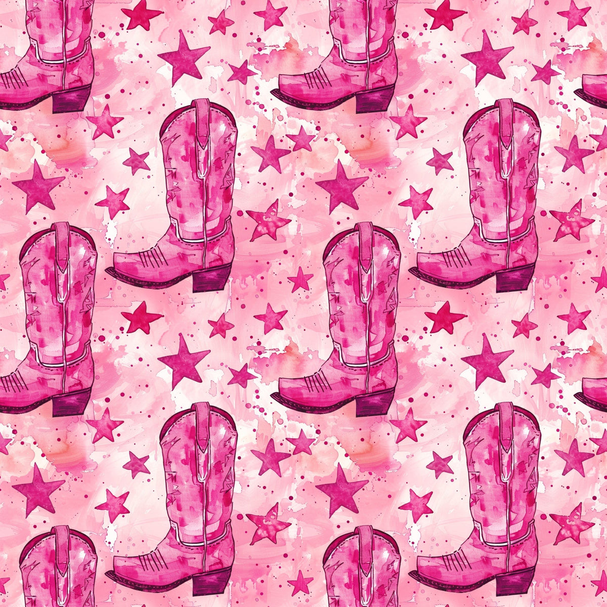 Rodeo Rose Pattern 10 Fleece Fabric