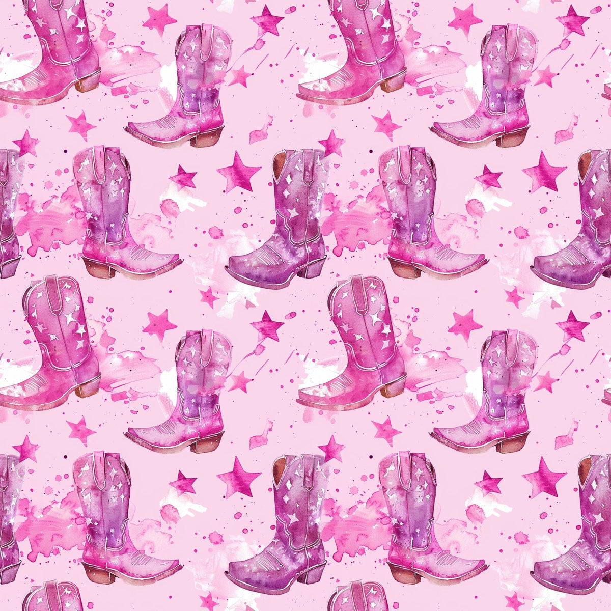 Rodeo Rose Pattern 13 Fleece Fabric