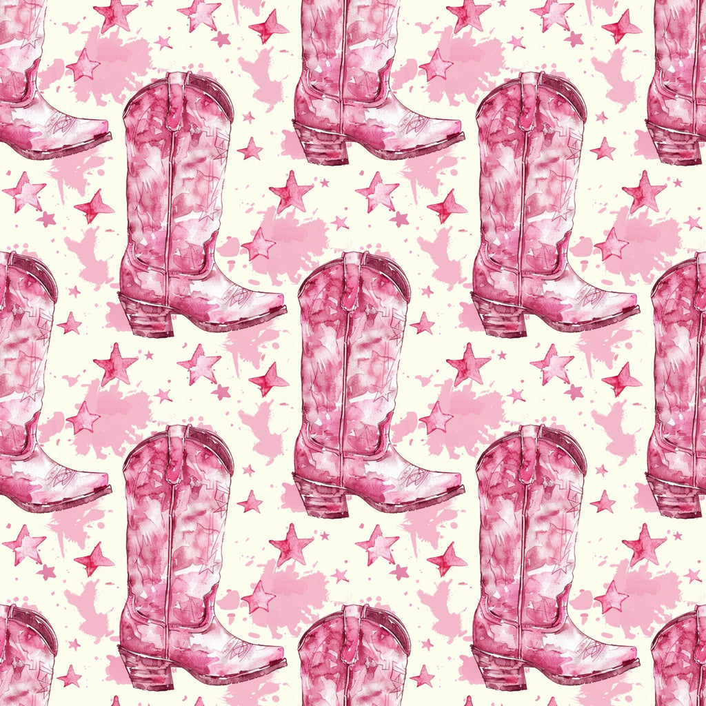 Rodeo Rose Pattern 14 Fleece Fabric