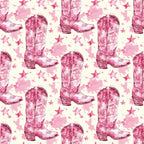 Rodeo Rose Pattern 14 Fleece Fabric