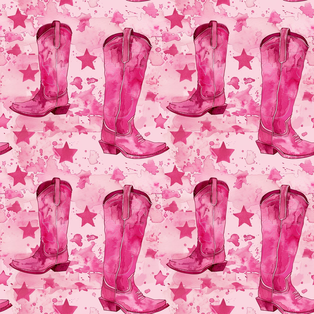 Rodeo Rose Pattern 15 Fleece Fabric