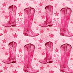 Rodeo Rose Pattern 15 Fleece Fabric
