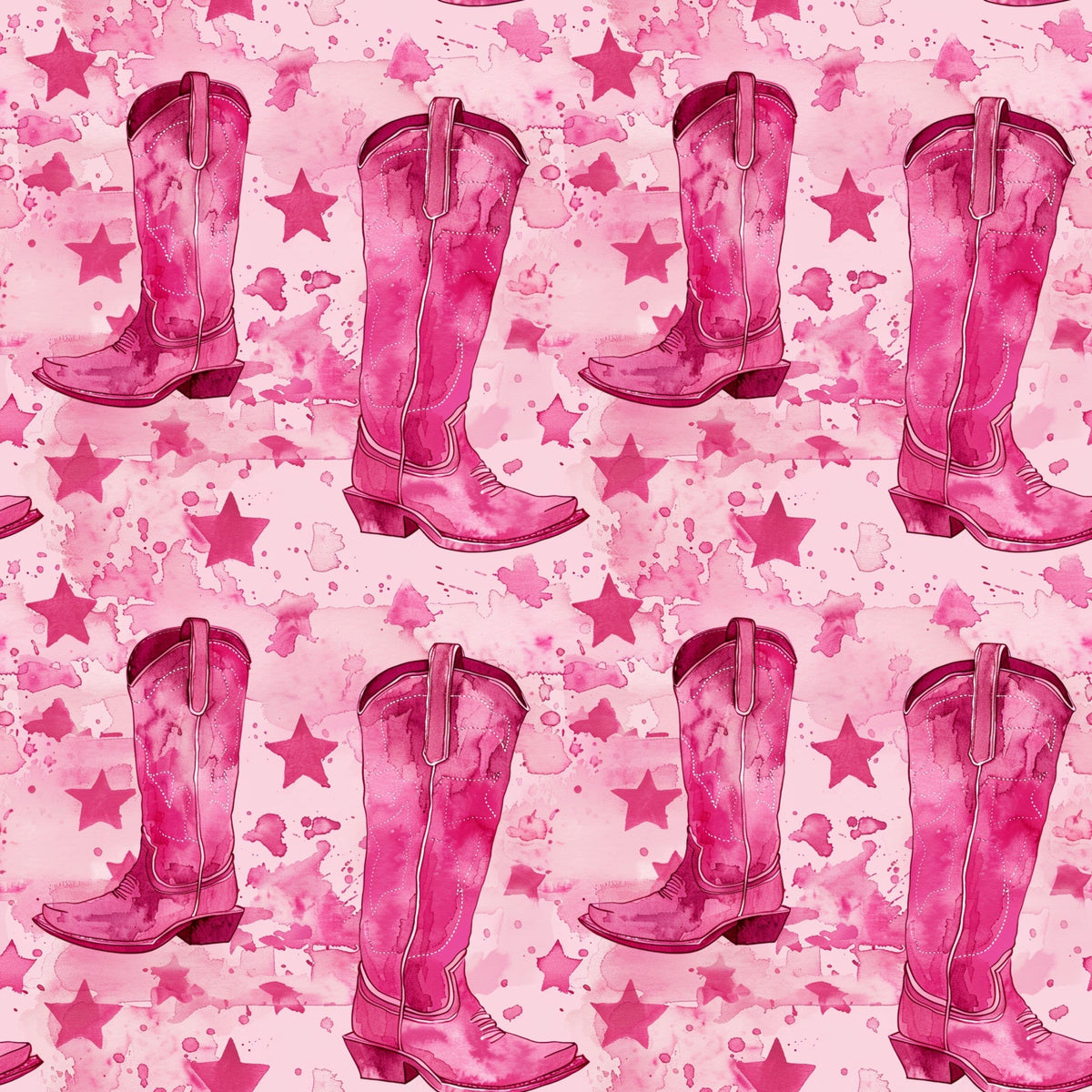 Rodeo Rose Pattern 15 Fleece Fabric