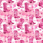 Rodeo Rose Pattern 16 Fleece Fabric