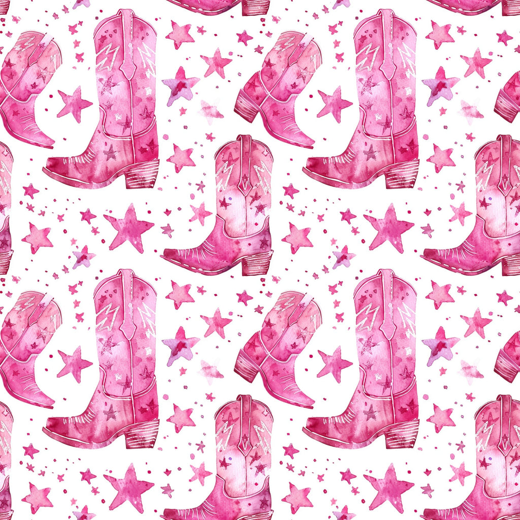 Rodeo Rose Pattern 17 Fleece Fabric
