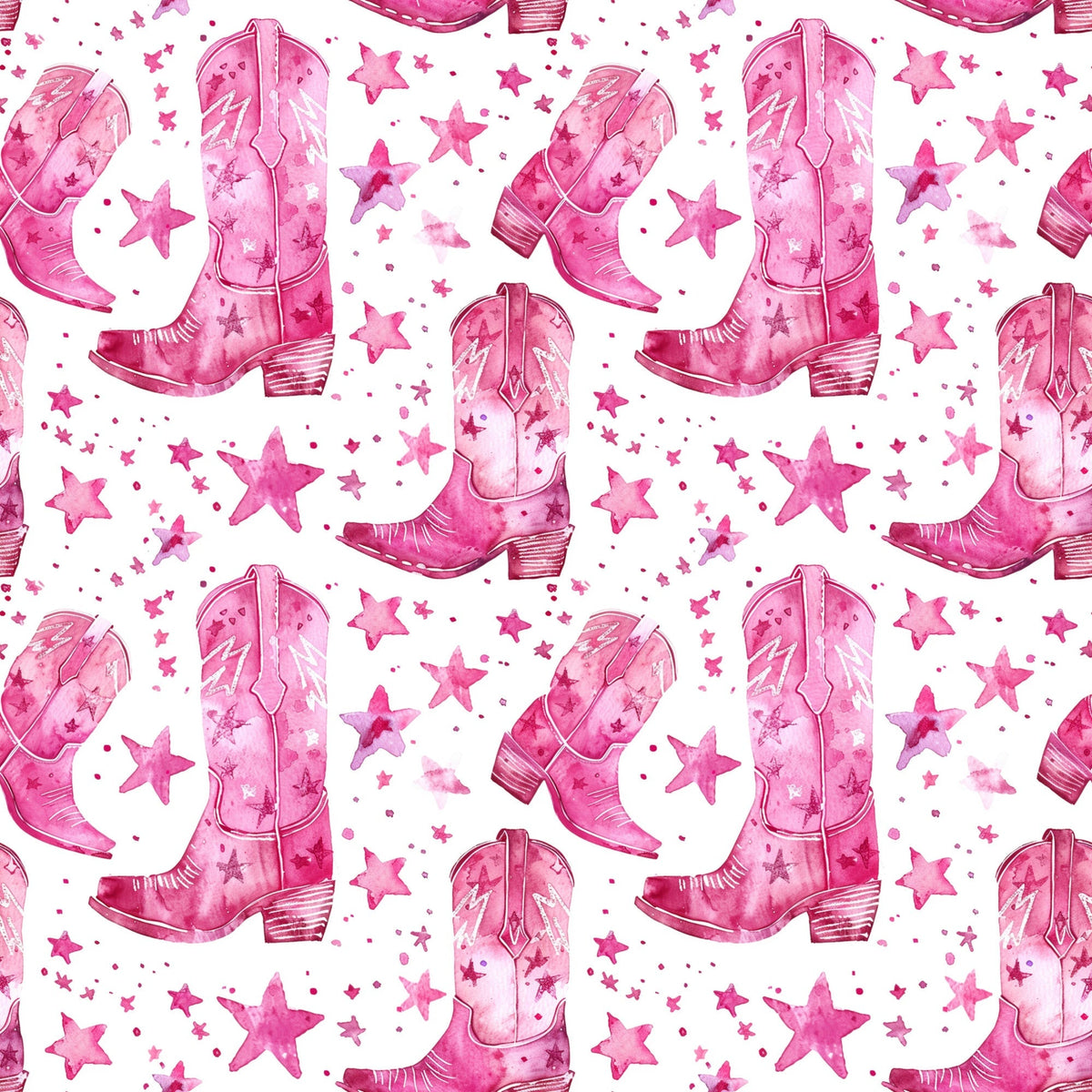 Rodeo Rose Pattern 17 Fleece Fabric