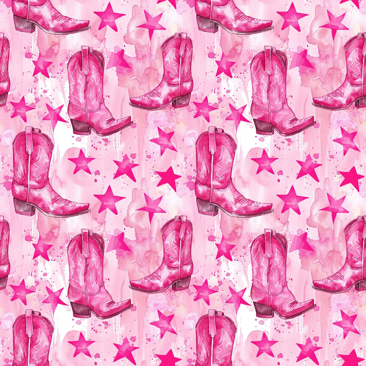 Rodeo Rose Pattern 4 Fleece Fabric