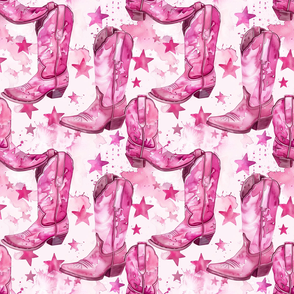 Rodeo Rose Pattern 5 Fleece Fabric