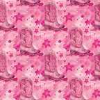 Rodeo Rose Pattern 6 Fleece Fabric