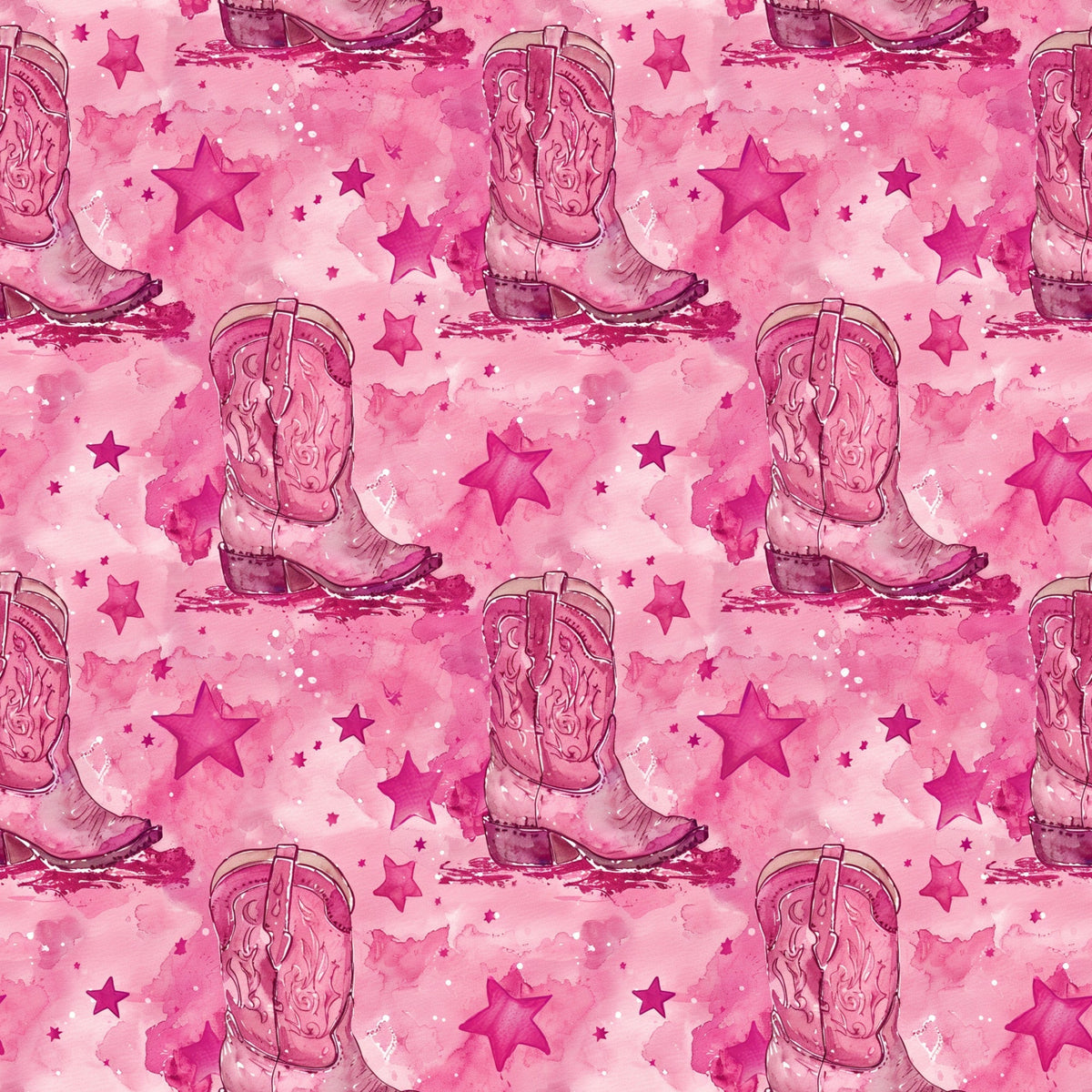 Rodeo Rose Pattern 6 Fleece Fabric