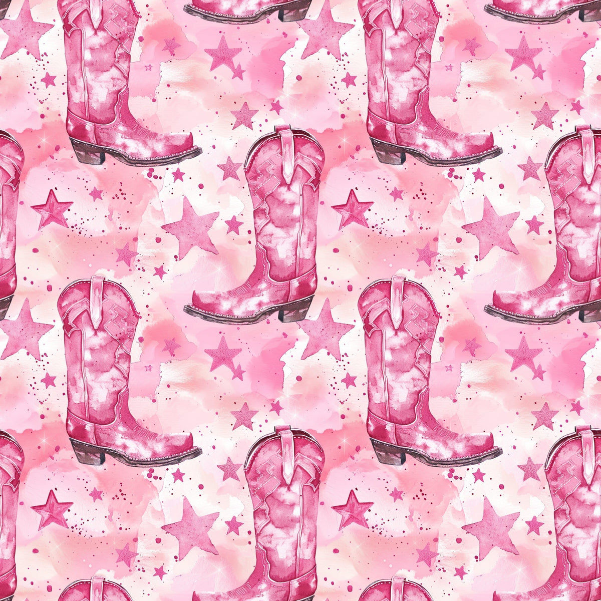 Rodeo Rose Pattern 7 Fleece Fabric