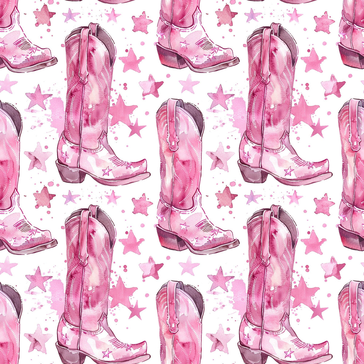 Rodeo Rose Pattern 8 Fleece Fabric