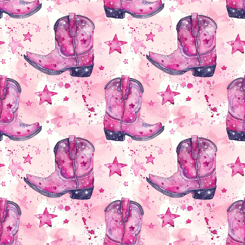 Rodeo Rose Pattern 9 Fleece Fabric