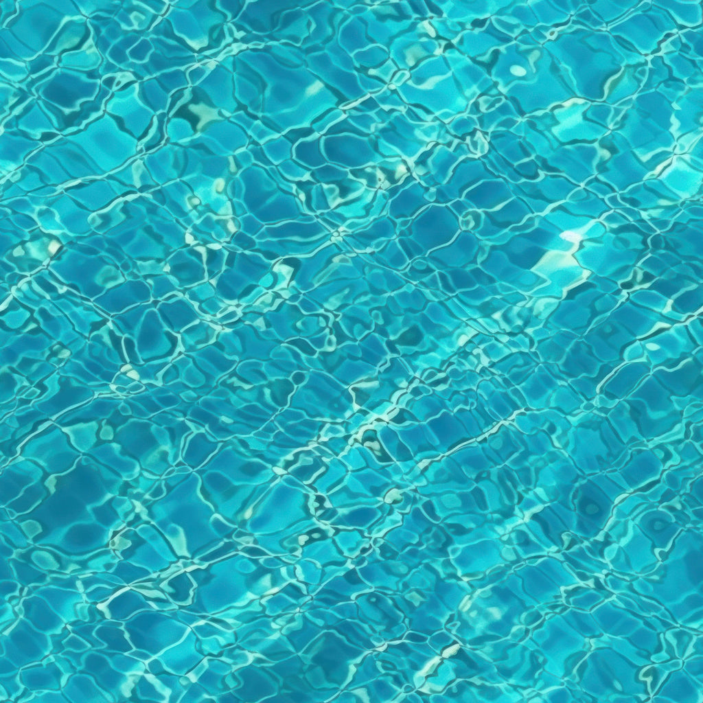 Aqua Currents Pattern 10 Fleece Fabric