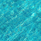 Aqua Currents Pattern 10 Fleece Fabric