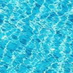Aqua Currents Pattern 11 Fleece Fabric