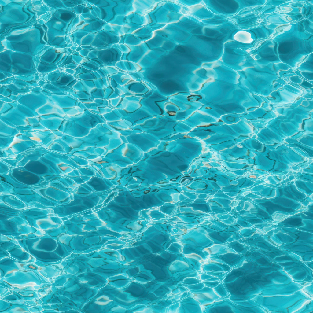 Aqua Currents Pattern 7 Fleece Fabric