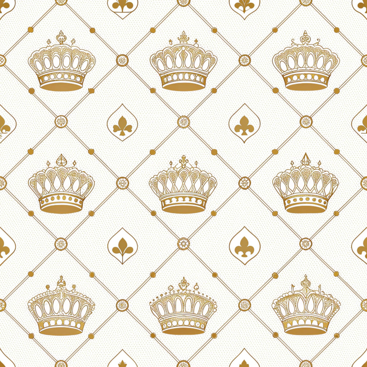 Gilded Valentine Pattern 12 Fleece Fabric