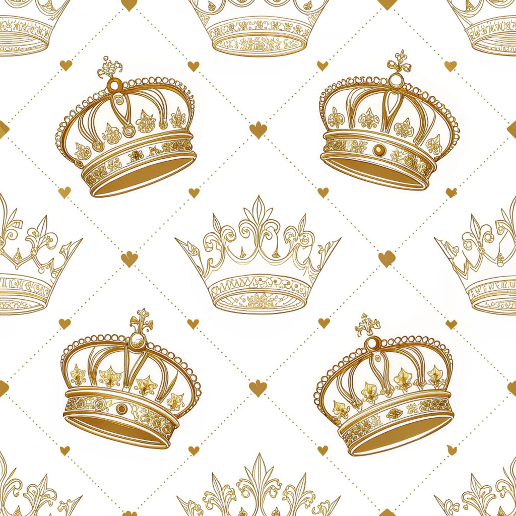 Gilded Valentine Pattern 22 Fleece Fabric