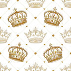 Gilded Valentine Pattern 22 Fleece Fabric