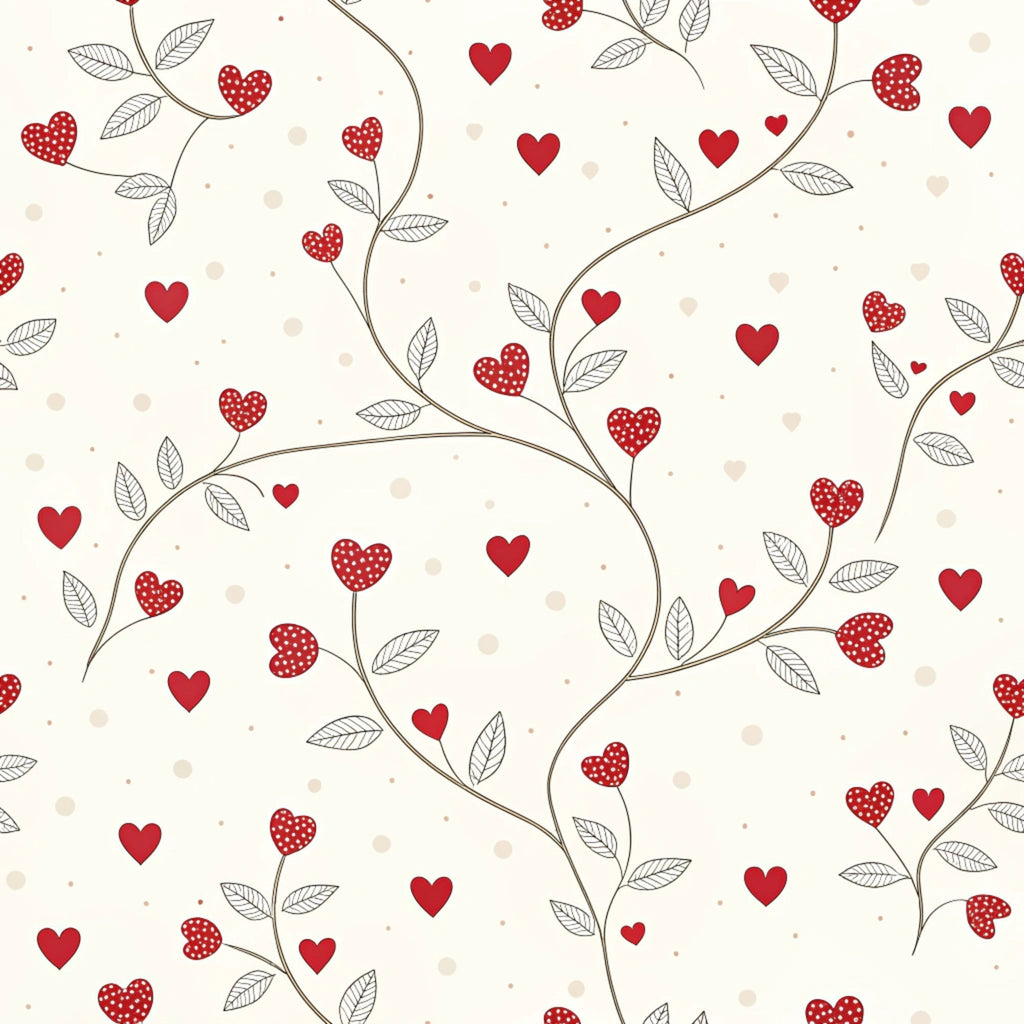 Gilded Valentine Pattern 29 Fleece Fabric