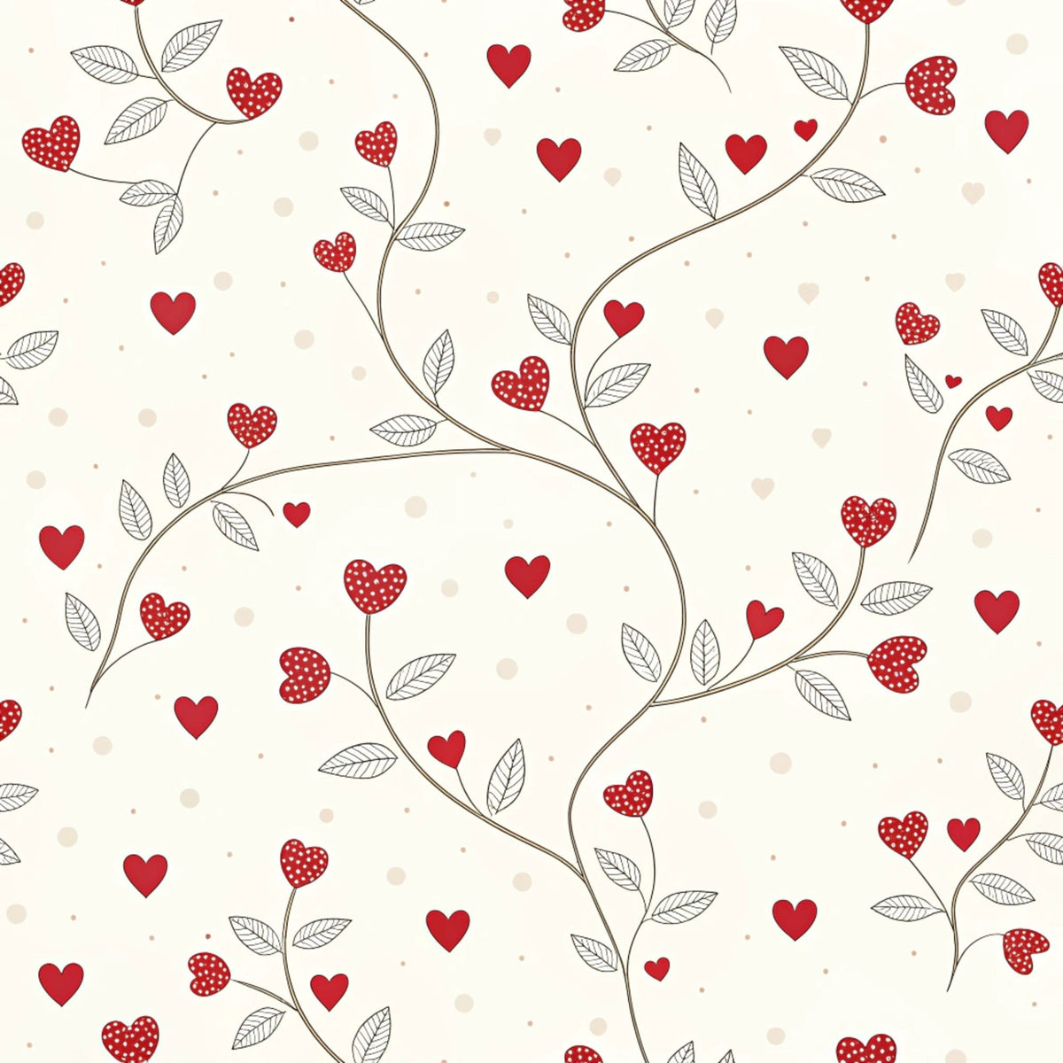 Gilded Valentine Pattern 29 Fleece Fabric