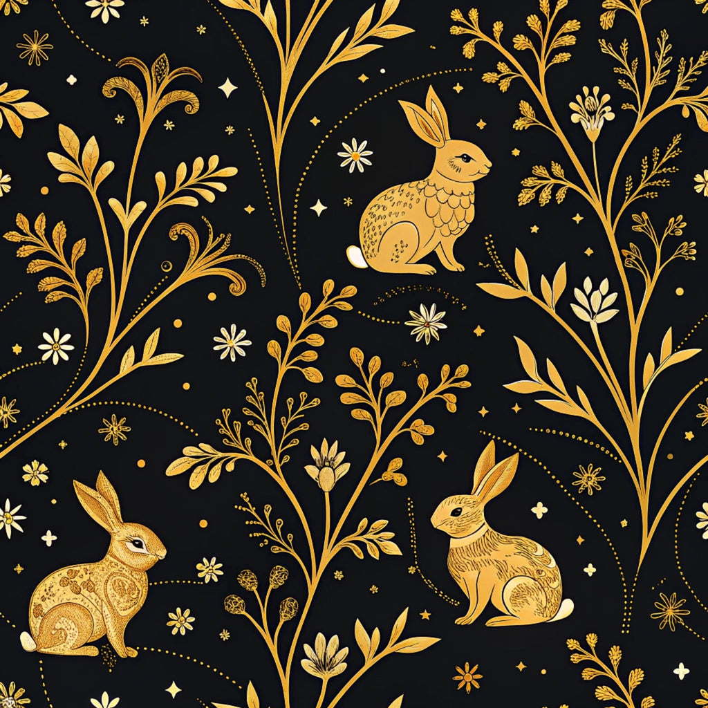 Gilded Valentine Pattern 6 Fleece Fabric