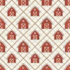 Barnyard Blooms Pattern 6 Fleece Fabric