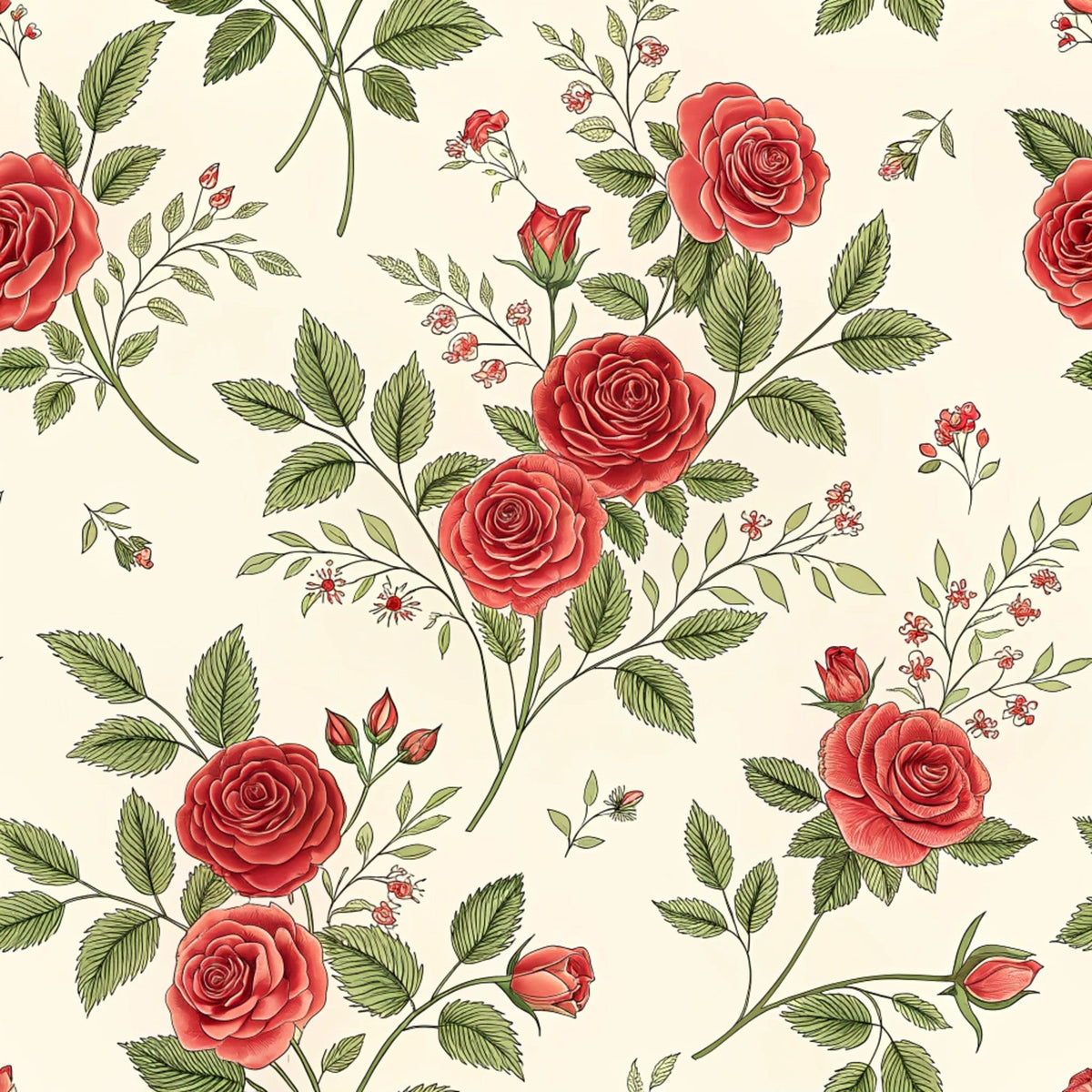 Scarlet Hive Pattern 12 Fleece Fabric