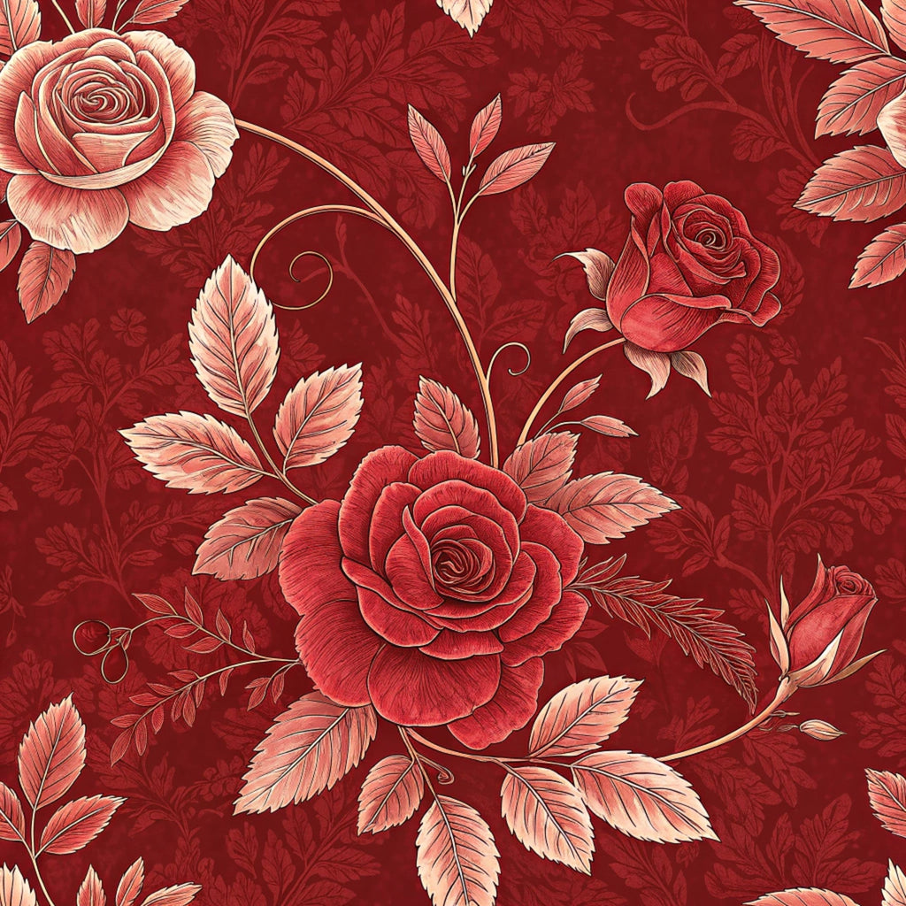 Scarlet Hive Pattern 15 Fleece Fabric