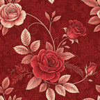 Scarlet Hive Pattern 15 Fleece Fabric