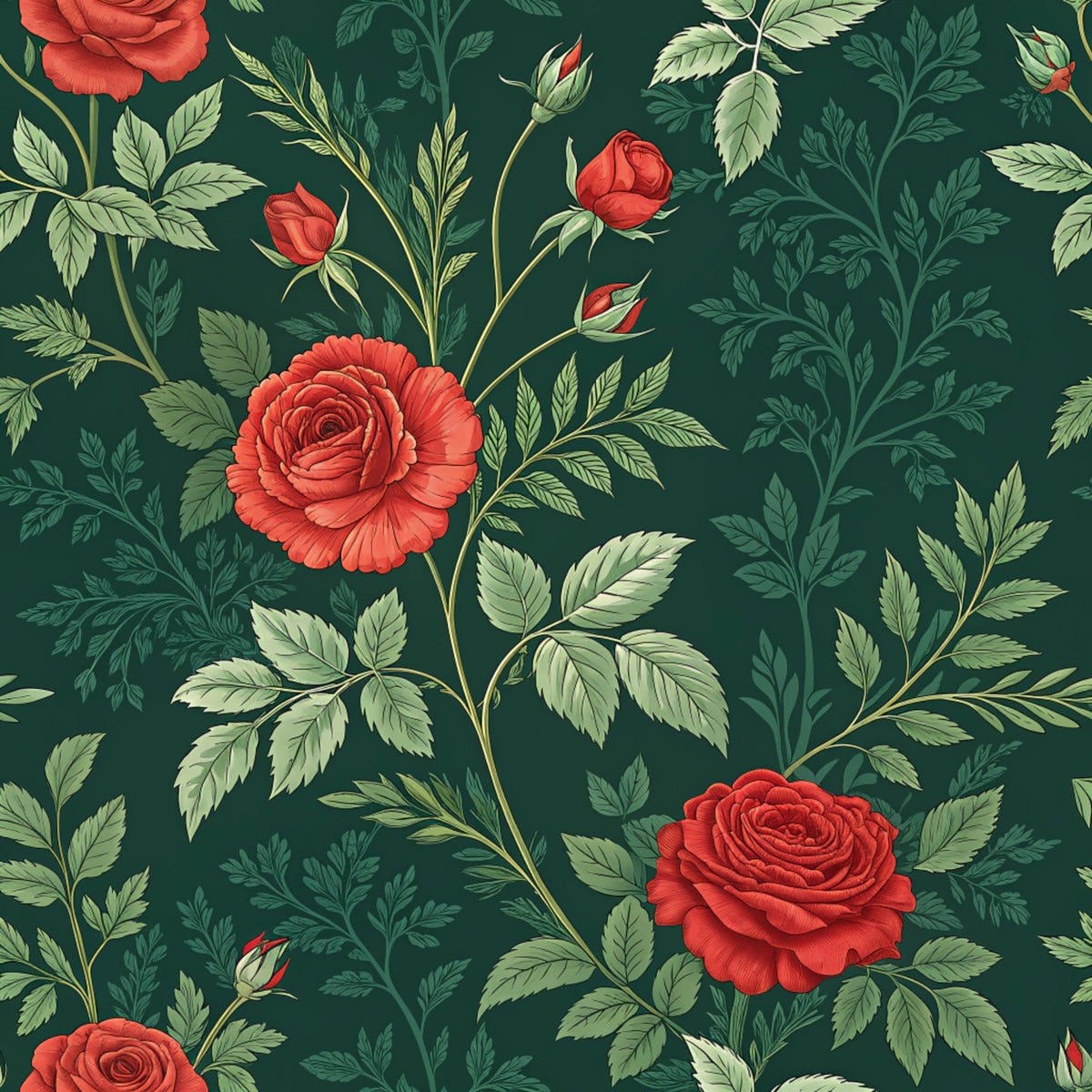Scarlet Hive Pattern 23 Fleece Fabric