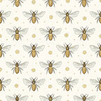 Scarlet Hive Pattern 25 Fleece Fabric